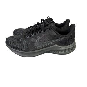 Nike Downshifter 11 Shoes Womens 9 W Wide Black Athletic Running Sneakers DJ2680
